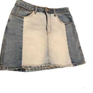 Coco & Jaimeson Denim Skirt Blue Jean Skirt Size 26
